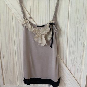 Braided Tanktop with Ruffles